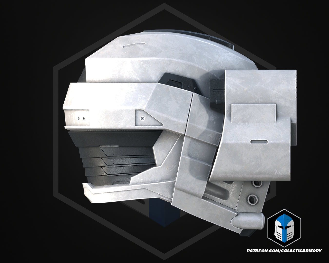 Bionicle Spartan Mashup - Kopaka Helmet - 3D Print Files