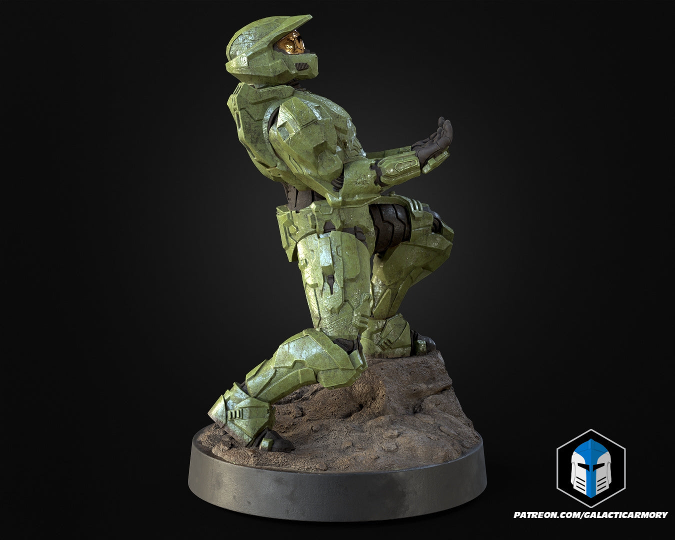 Master Chief Controller Holder - 3D Print Files