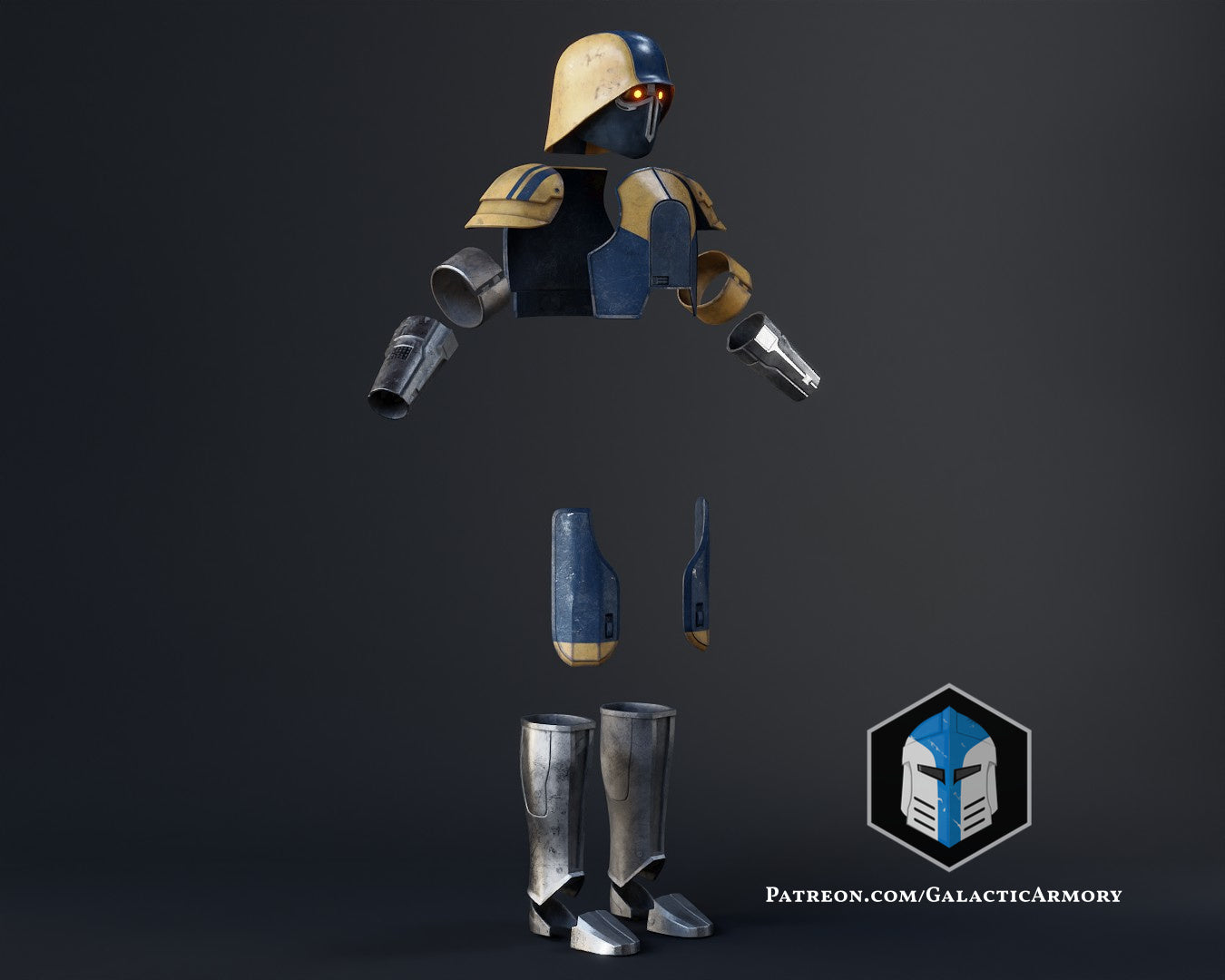 Coruscant Security Force Armor - 3D Print Files