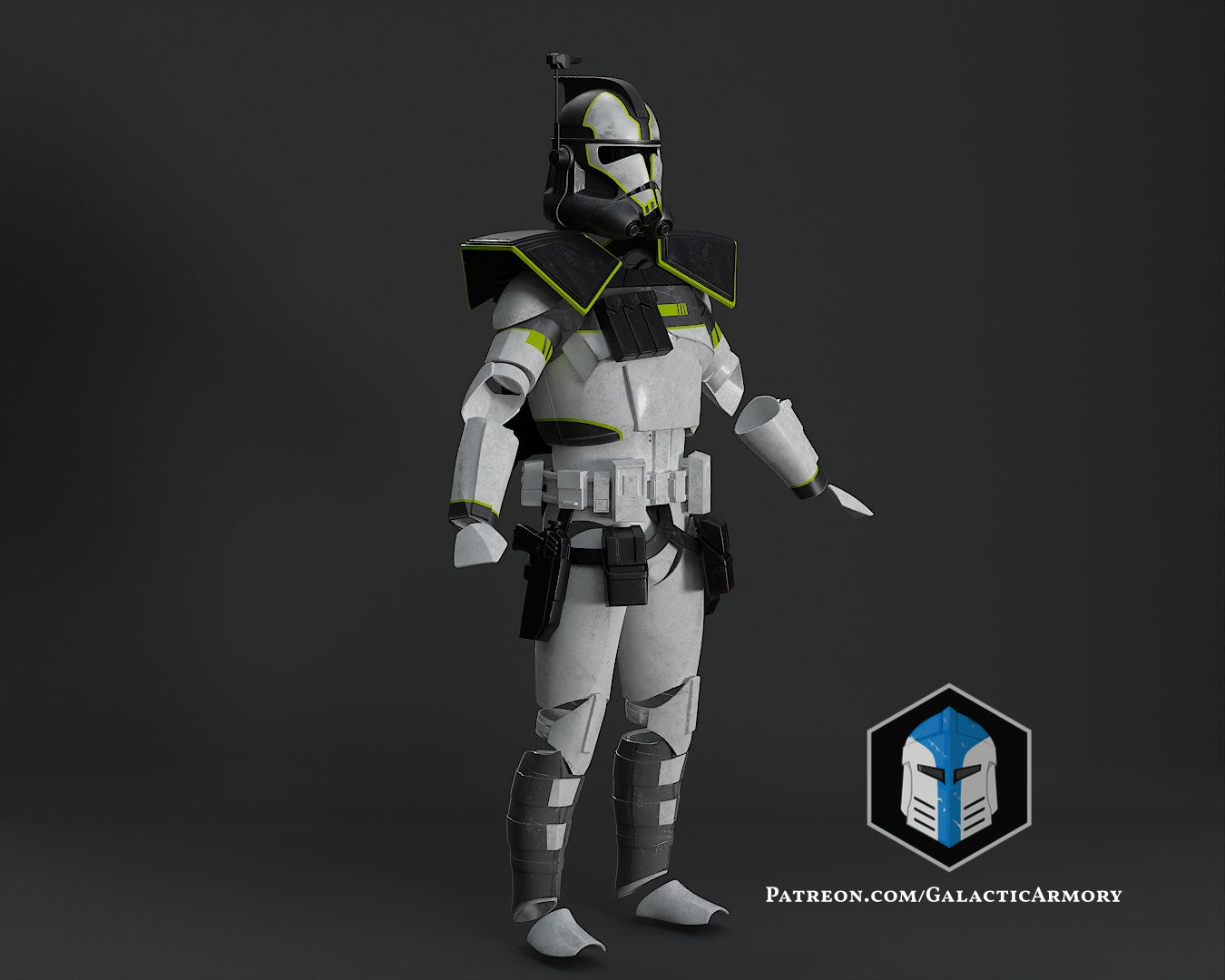 ARC Clone Trooper Armor Accessories - 3D Print Files - Galactic Armory