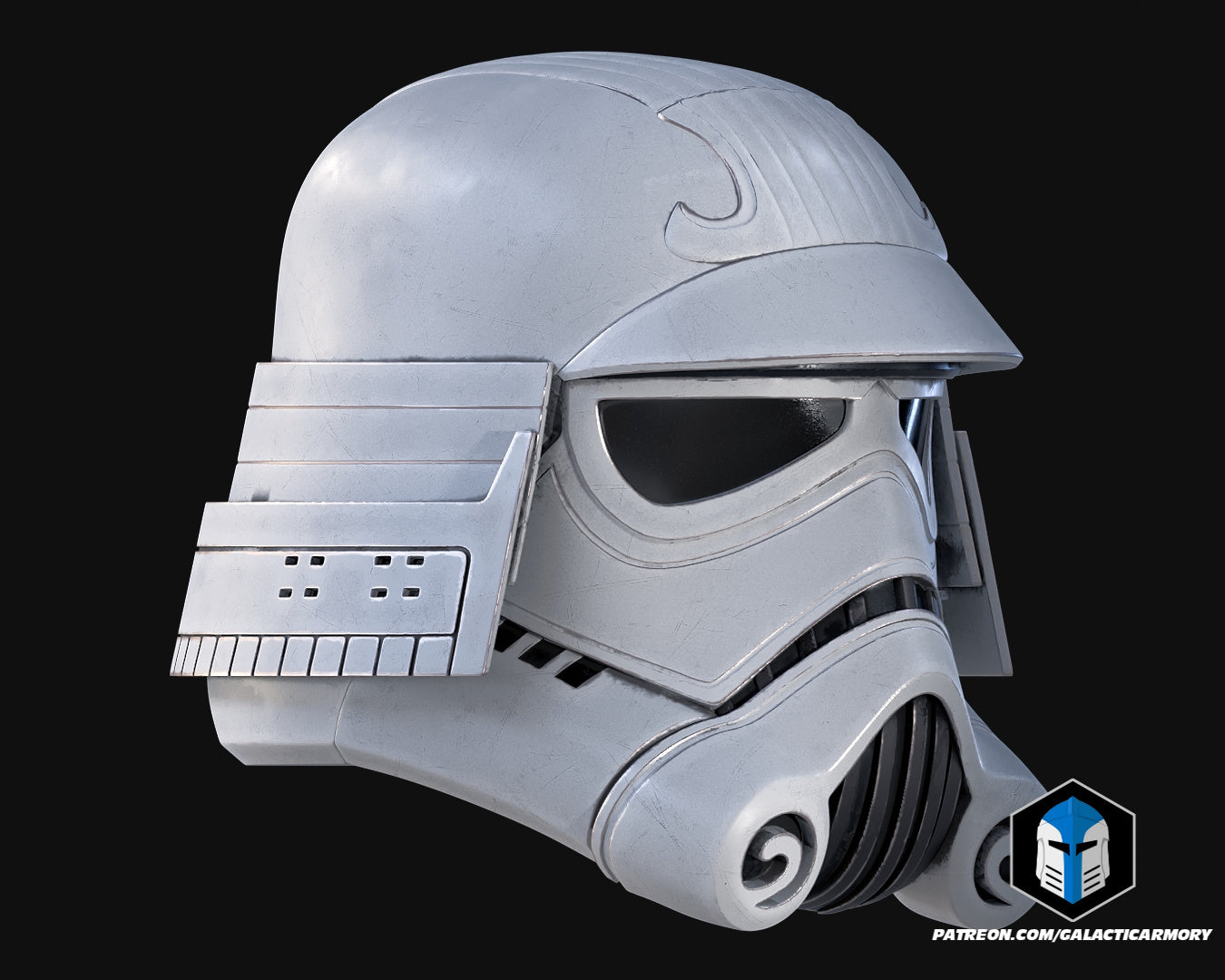 Samurai Stormtrooper Helmet - 3D Print Files