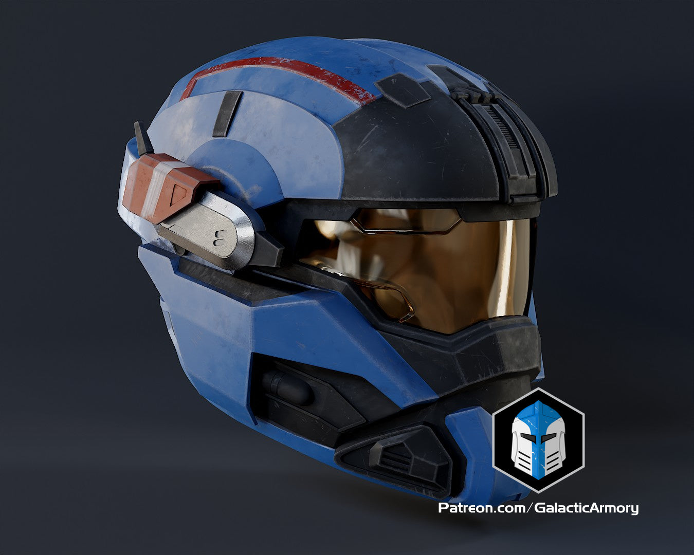 Halo Reach Carter Helmet - 3D Print Files