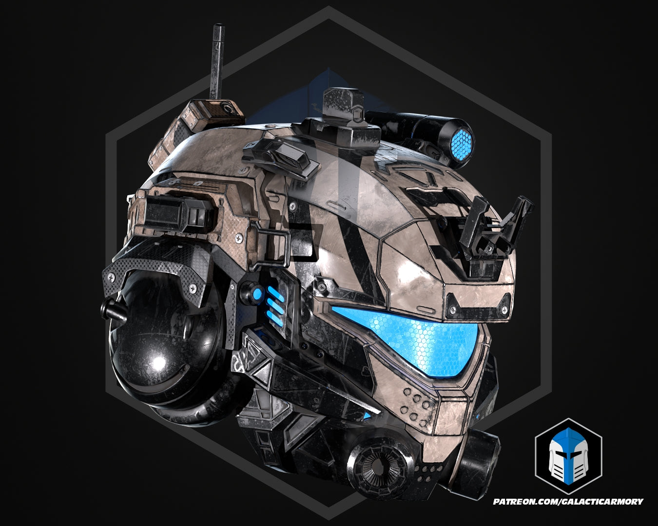 TF2 Pulse Blade Helmet - 3D Print Files – Galactic Armory