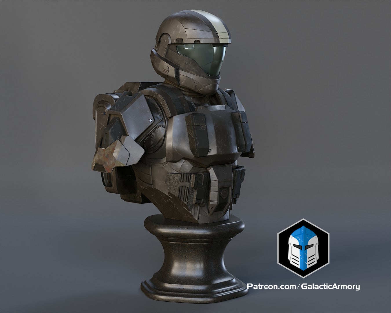 ODST Bust - 3D Print Files