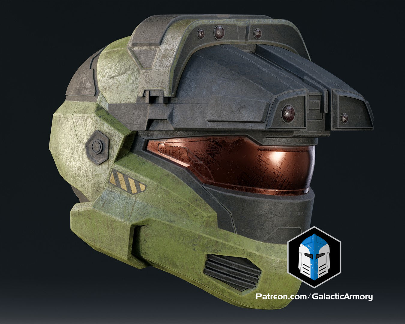 Halo Reach Scout - Jun Helmet - 3D Print Files