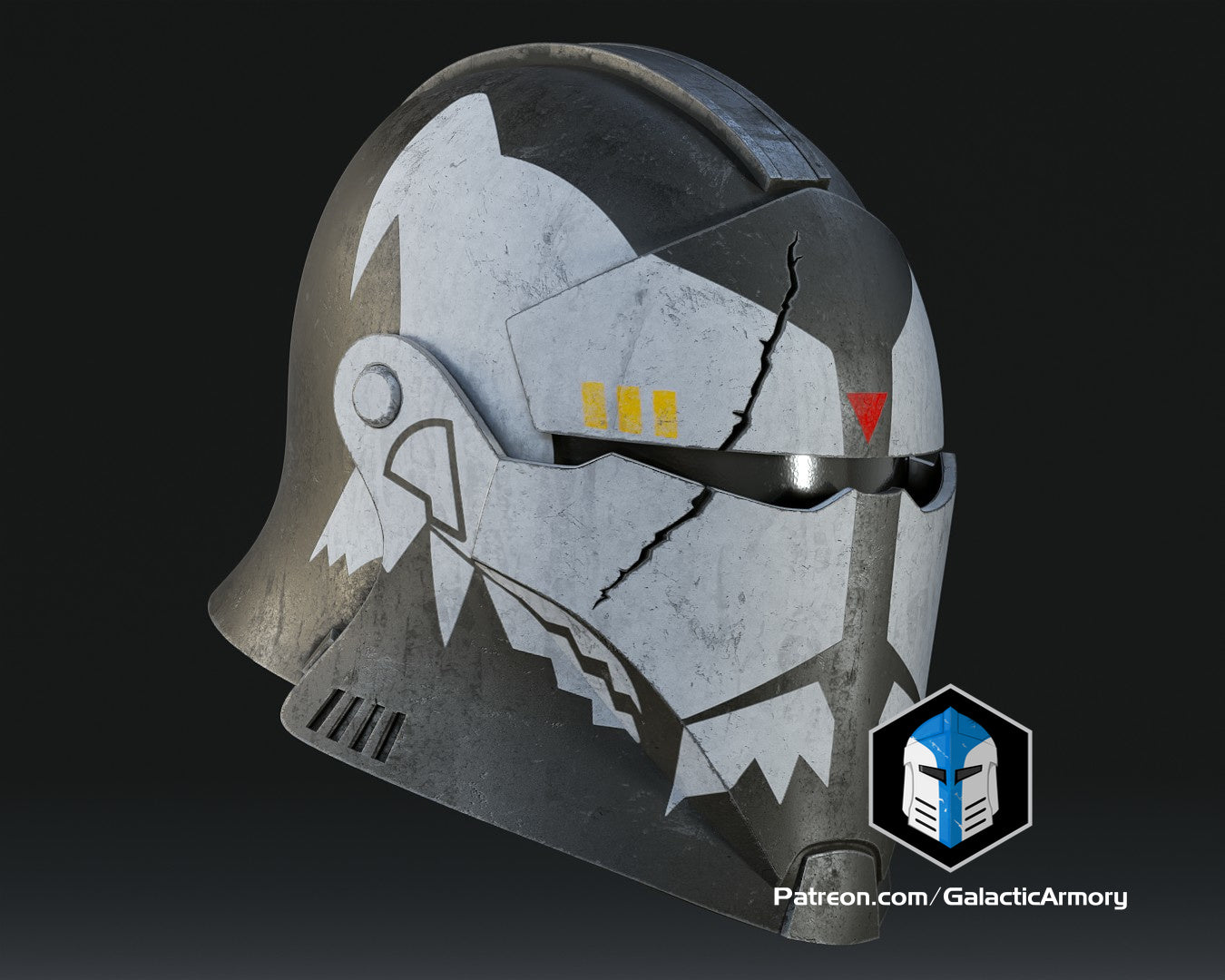 Bartok Medieval Commander Wolffe Helmet - 3D Print Files