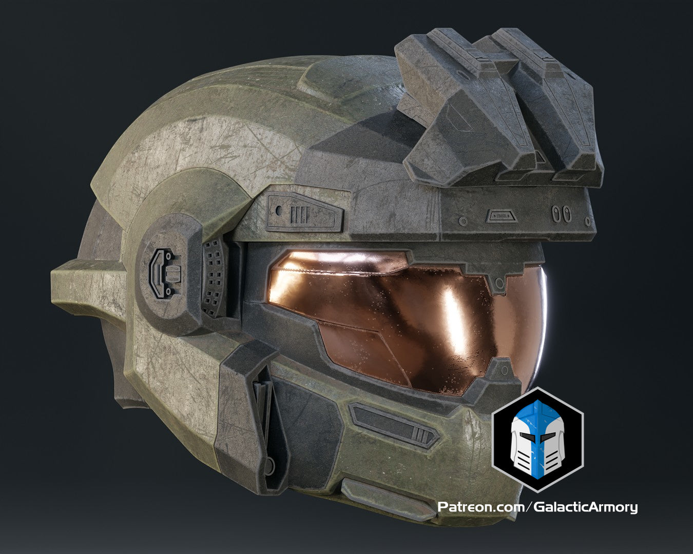 Halo Reach Grenadier – Jorge-Helm – 3D-Druckdateien