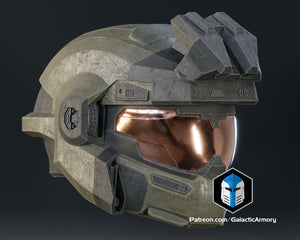 Halo Reach Grenadier - Jorge Helmet - 3D Print Files