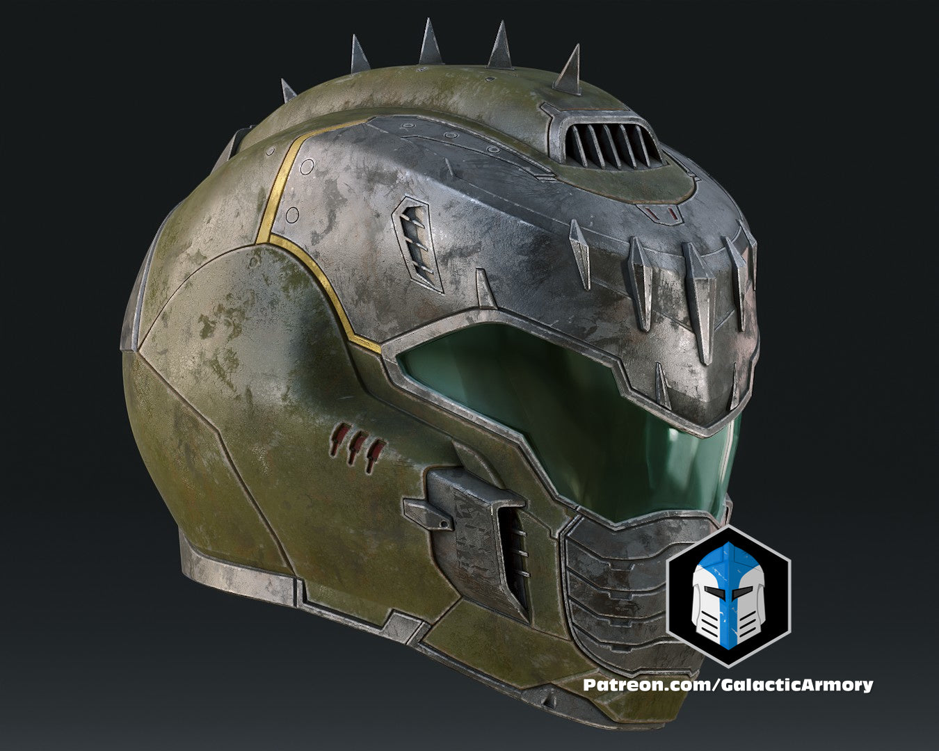 Doom Slayer Dark Ages Helmet and Armor - 3D Print Files