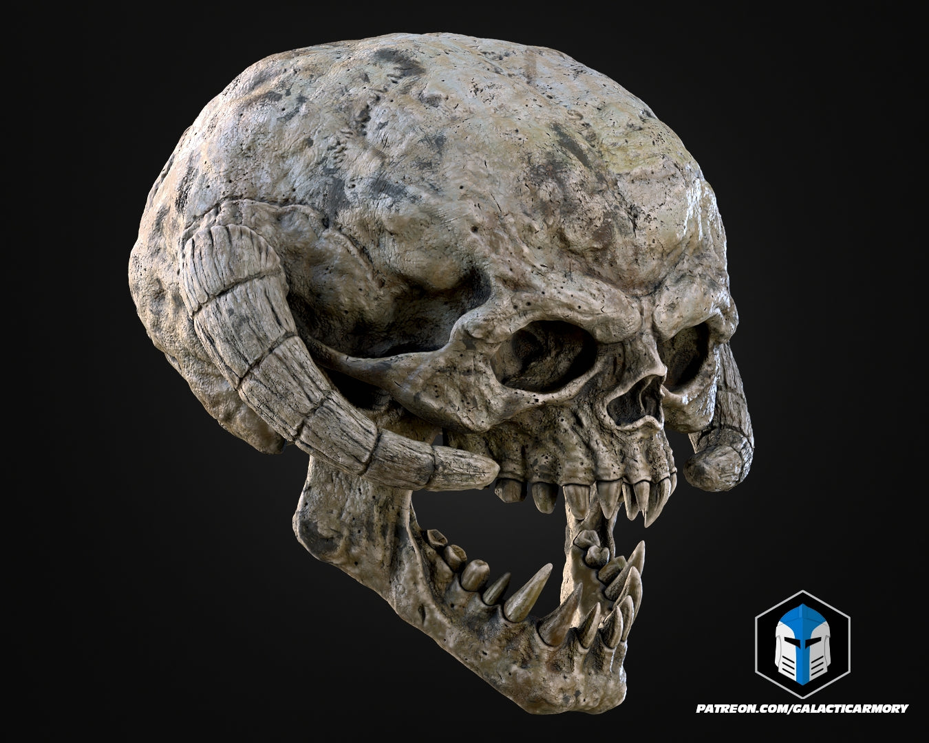 Life Sized Wampa Head Wall Mount - 3D Print Files