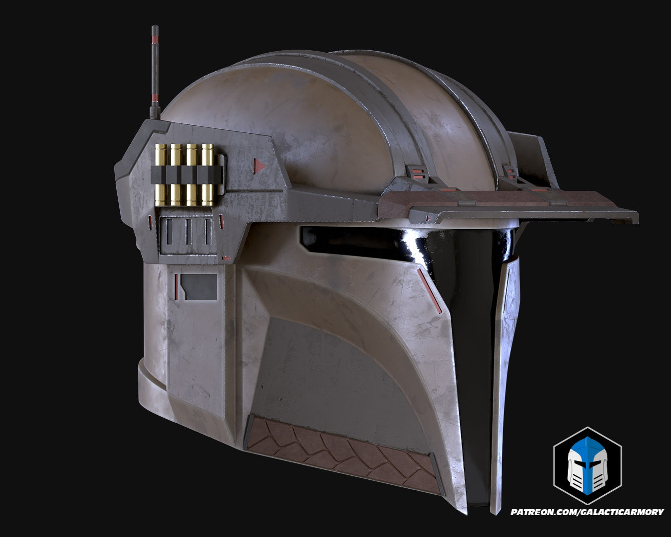 Cowboy Mando Helmet - 3D Print Files