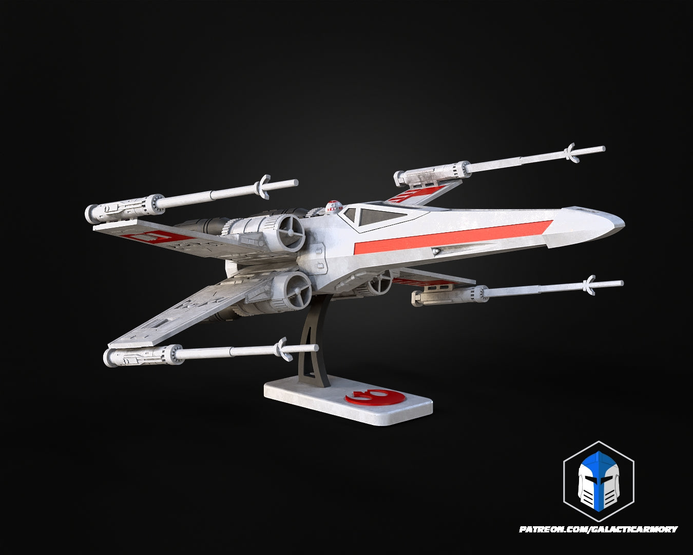 X-Wing Vehicle Kit Card - 3D Print Files