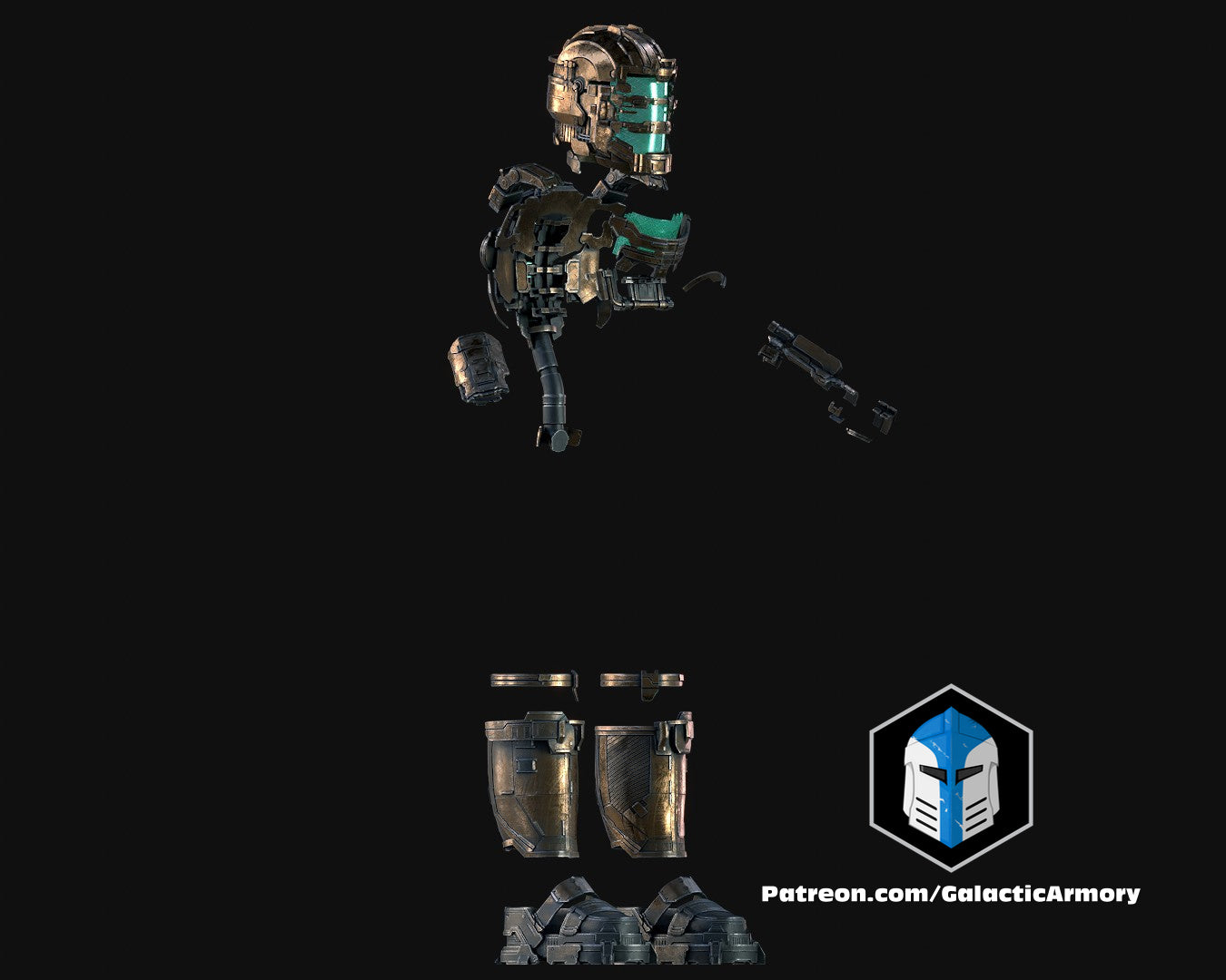 Isaac Clarke Level 1 Engineer Armor - 3D Print Files