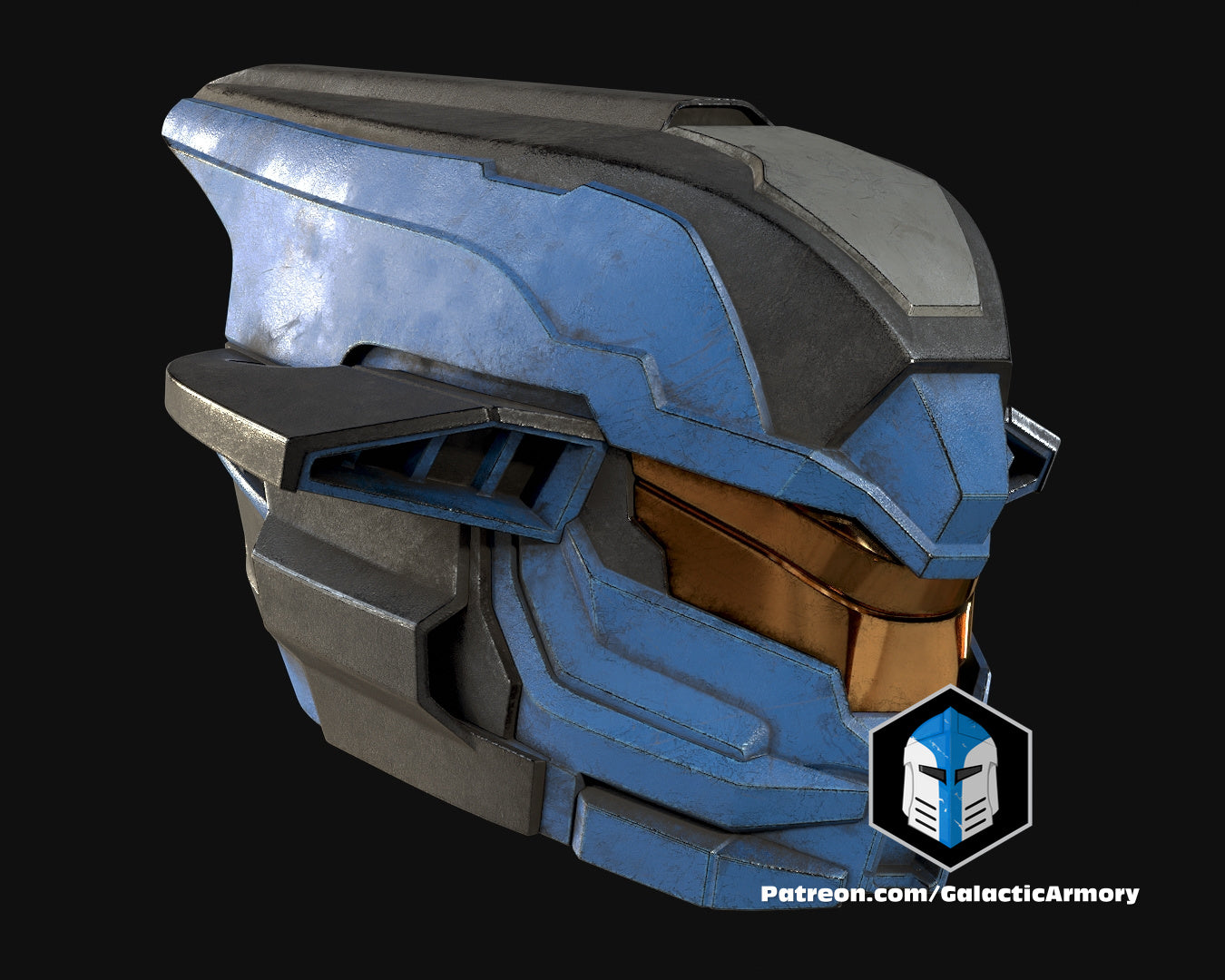 Infinite Thremaleon Helmet - 3D Print Files