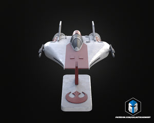 A-Wing Vehicle Kit Card - 3D Print Files