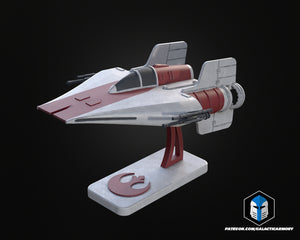 A-Wing Vehicle Kit Card - 3D Print Files