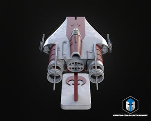 A-Wing Vehicle Kit Card - 3D Print Files