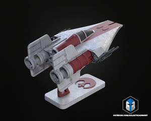 A-Wing Vehicle Kit Card - 3D Print Files