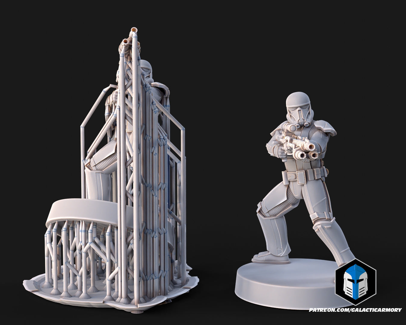 1:48 Scale Death Troopers - 3D Print Files