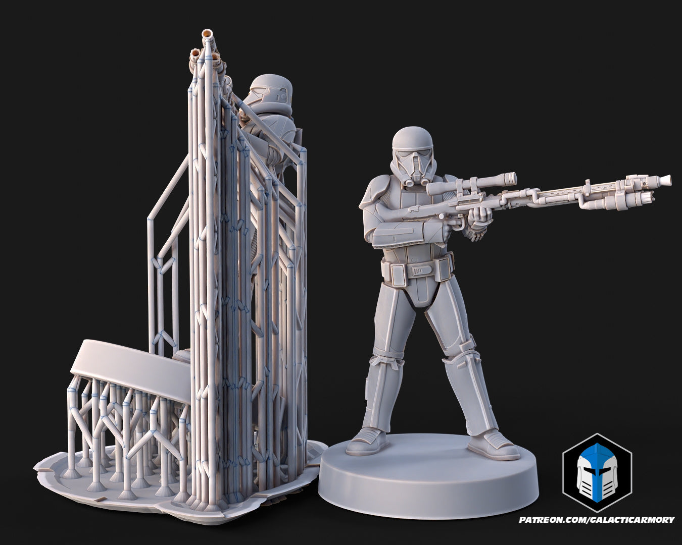 1:48 Scale Death Troopers - 3D Print Files