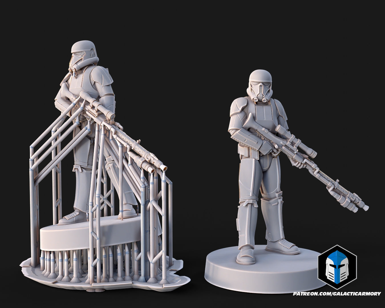 1:48 Scale Death Troopers - 3D Print Files