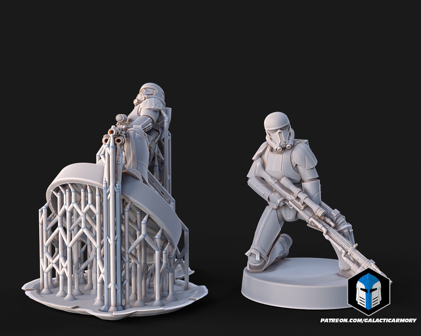 1:48 Scale Death Troopers - 3D Print Files