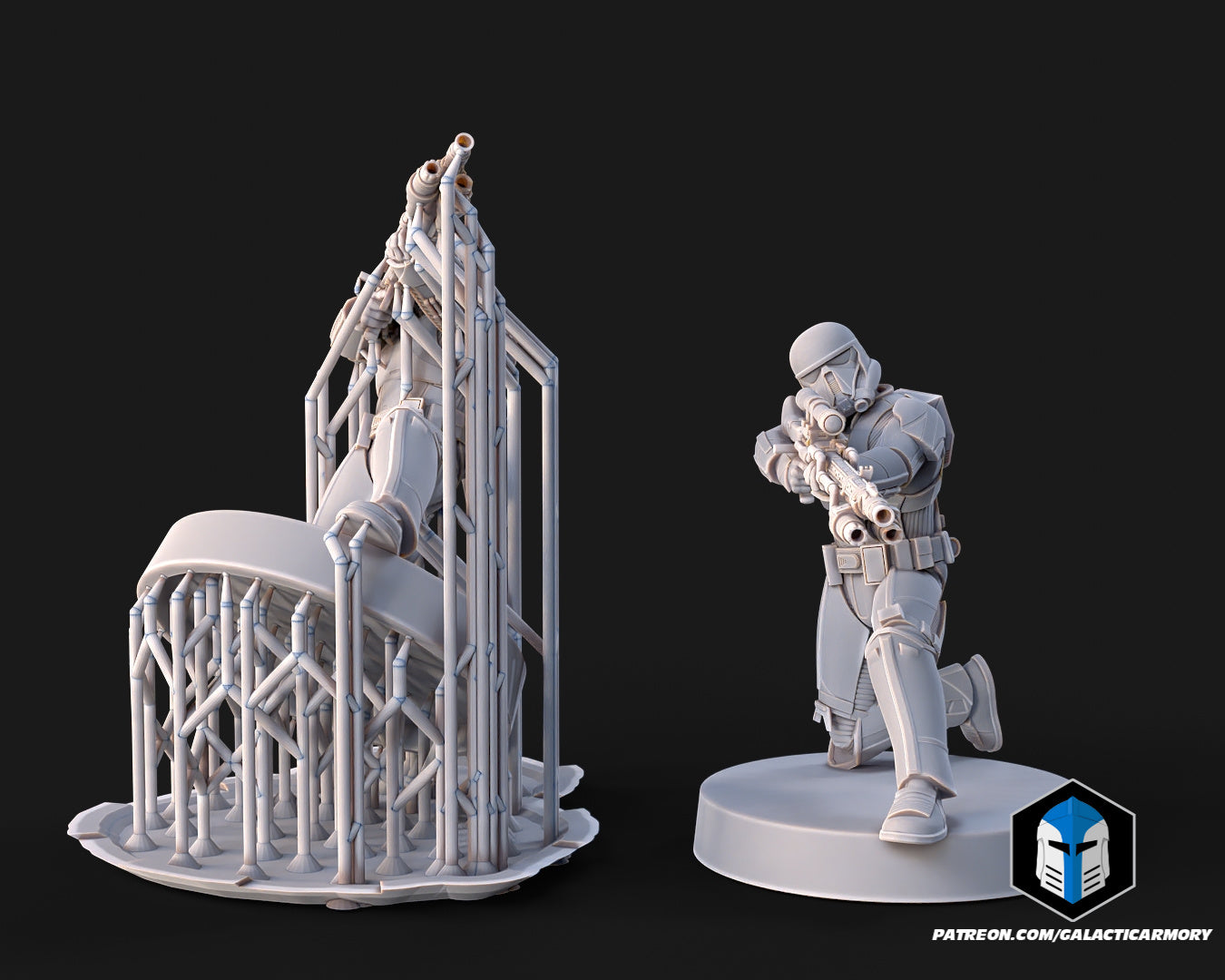 1:48 Scale Death Troopers - 3D Print Files