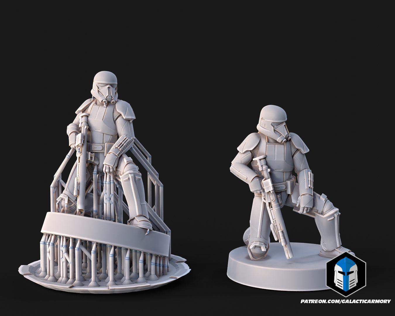 1:48 Scale Death Troopers - 3D Print Files