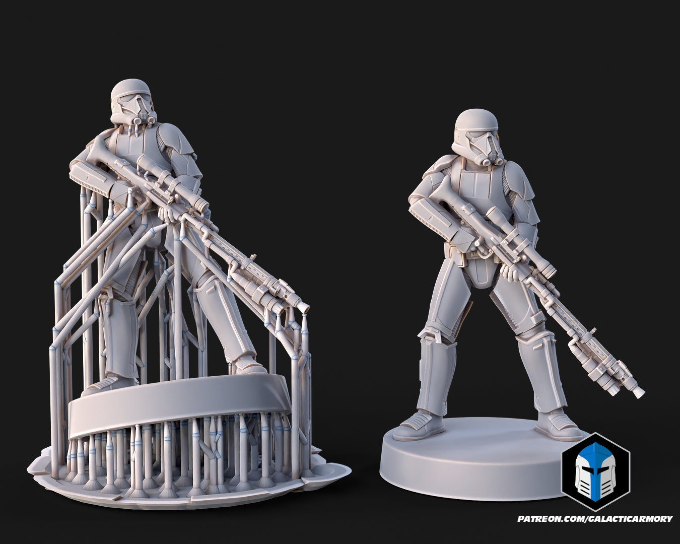 1:48 Scale Death Troopers - 3D Print Files