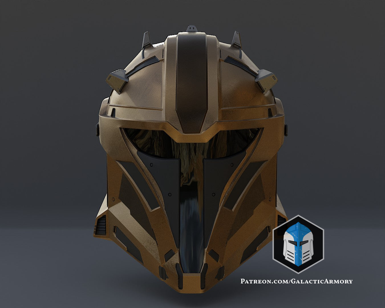 The Armorer Spartan Helmet Mashup - 3D Print Files