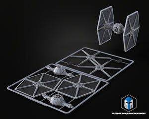 Tie Fighter Vehicle Kit Card - 3D Print Files