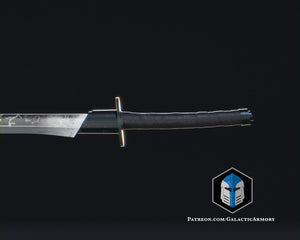 Bartok Medieval Darksaber Sword - 3D Print Files - Patreon Exclusive
