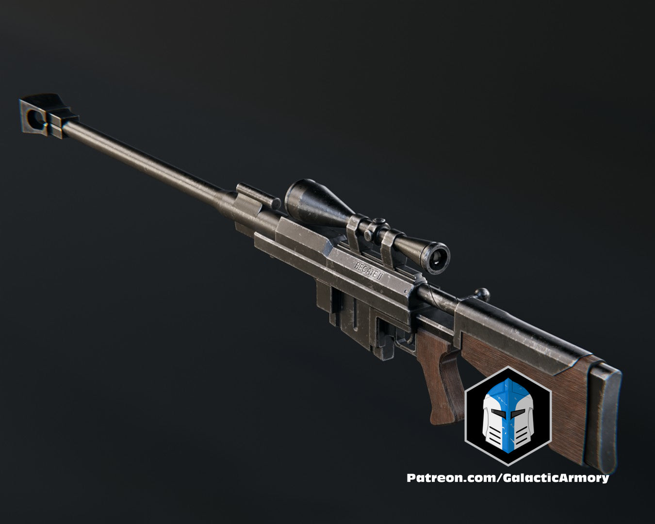 Fallout Anti-Materiel Rifle - 3D Print Files