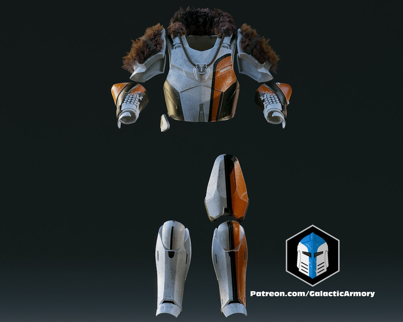 Destiny Shaxx Armor - 3D Print Files