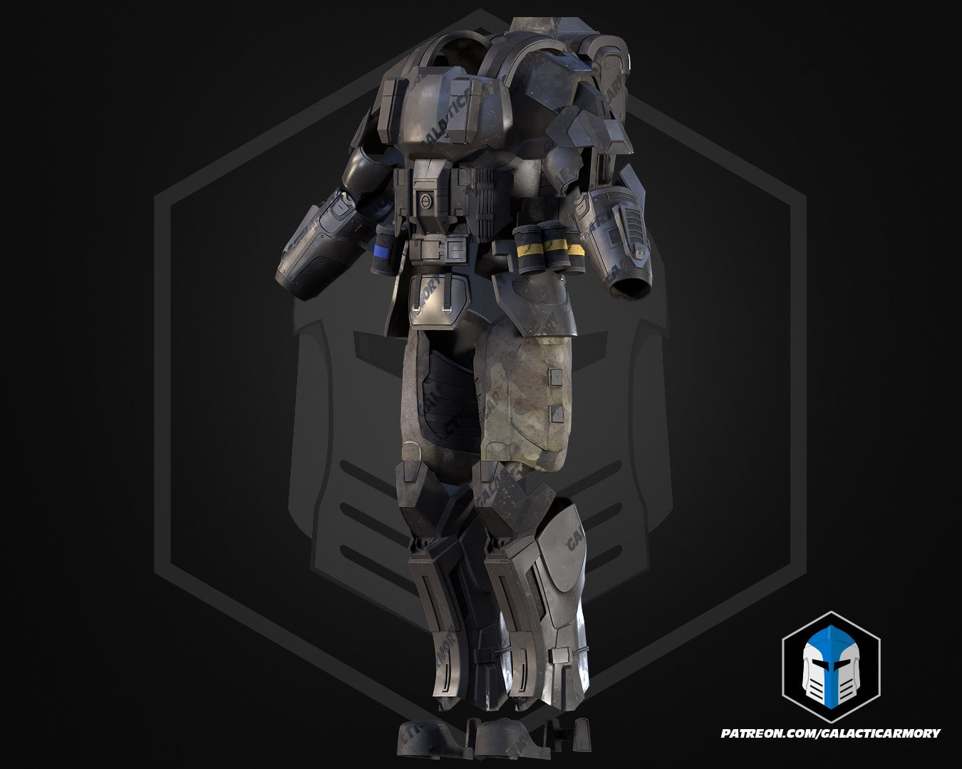 Halo 3 ODST Rookie Armor - 3D Print Files – Galactic Armory