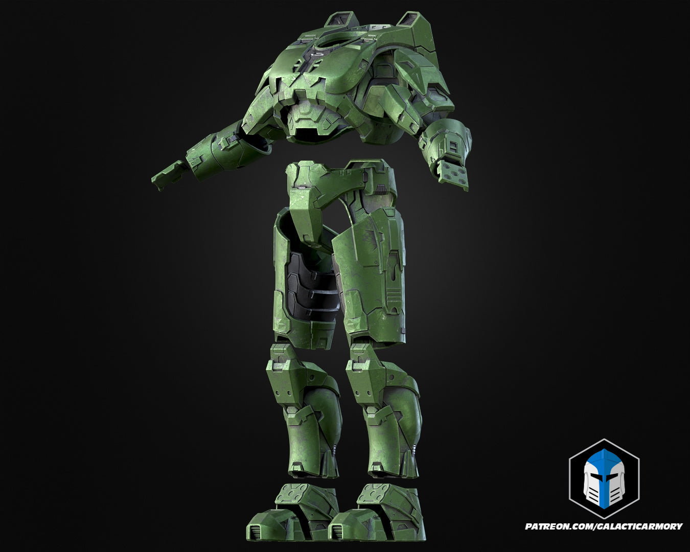 Master Chief Mark 6 Armor - 3D Print Files