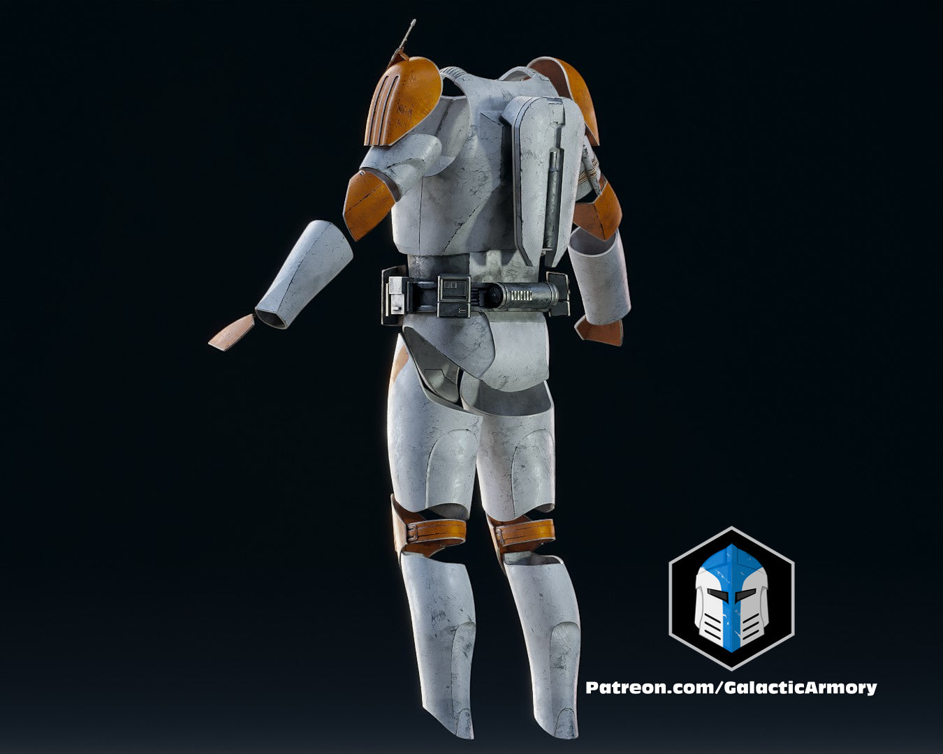 Commander Cody Armor Accessories - 3D Print Files