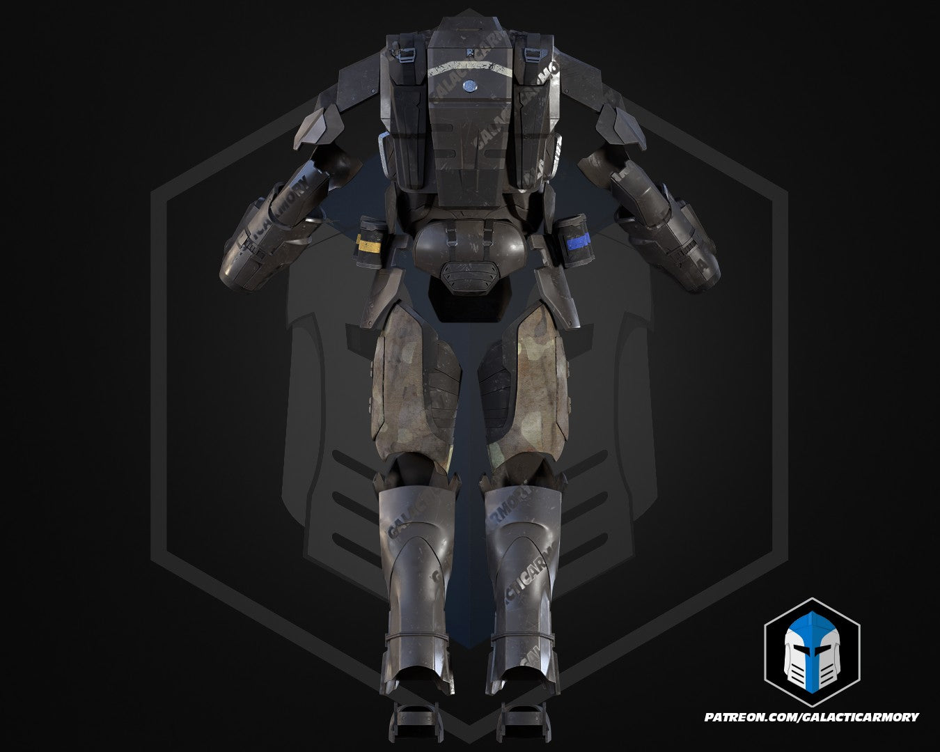 Halo 3 ODST Rookie Armor - 3D Print Files – Galactic Armory