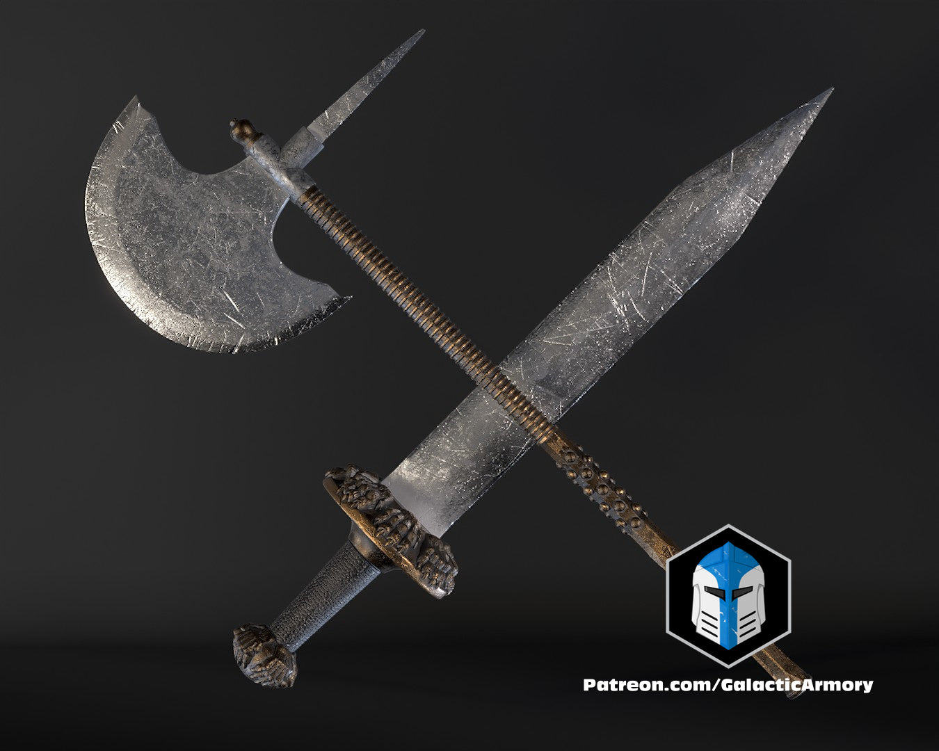 Tigris of Gaul Armor and Weaponry - 3D Print Files