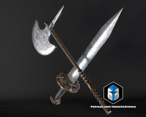 Tigris of Gaul Armor and Weaponry - 3D Print Files