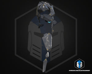 HD2 Null Cipher Helmet and Armor - 3D Print Files – Galactic Armory