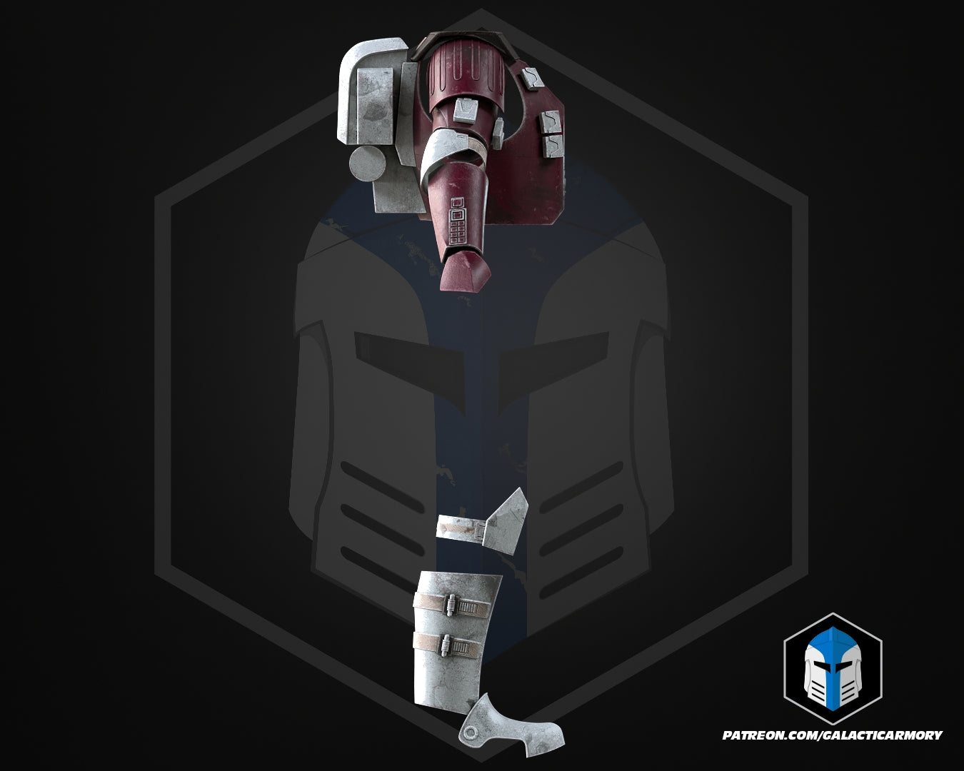 Galactic Marine Clone Trooper Helmet and Armor - 3D Print Files ...
