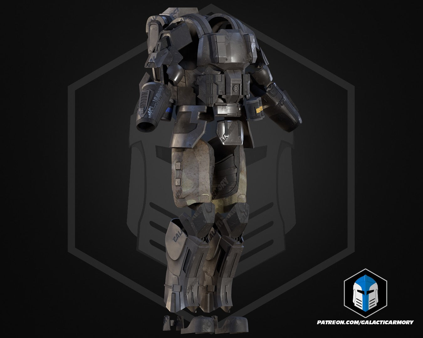 Halo 3 ODST Rookie Armor - 3D Print Files – Galactic Armory