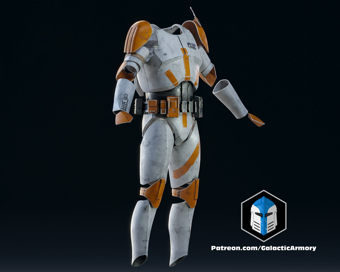 Commander Cody Armor Accessories - 3D Print Files