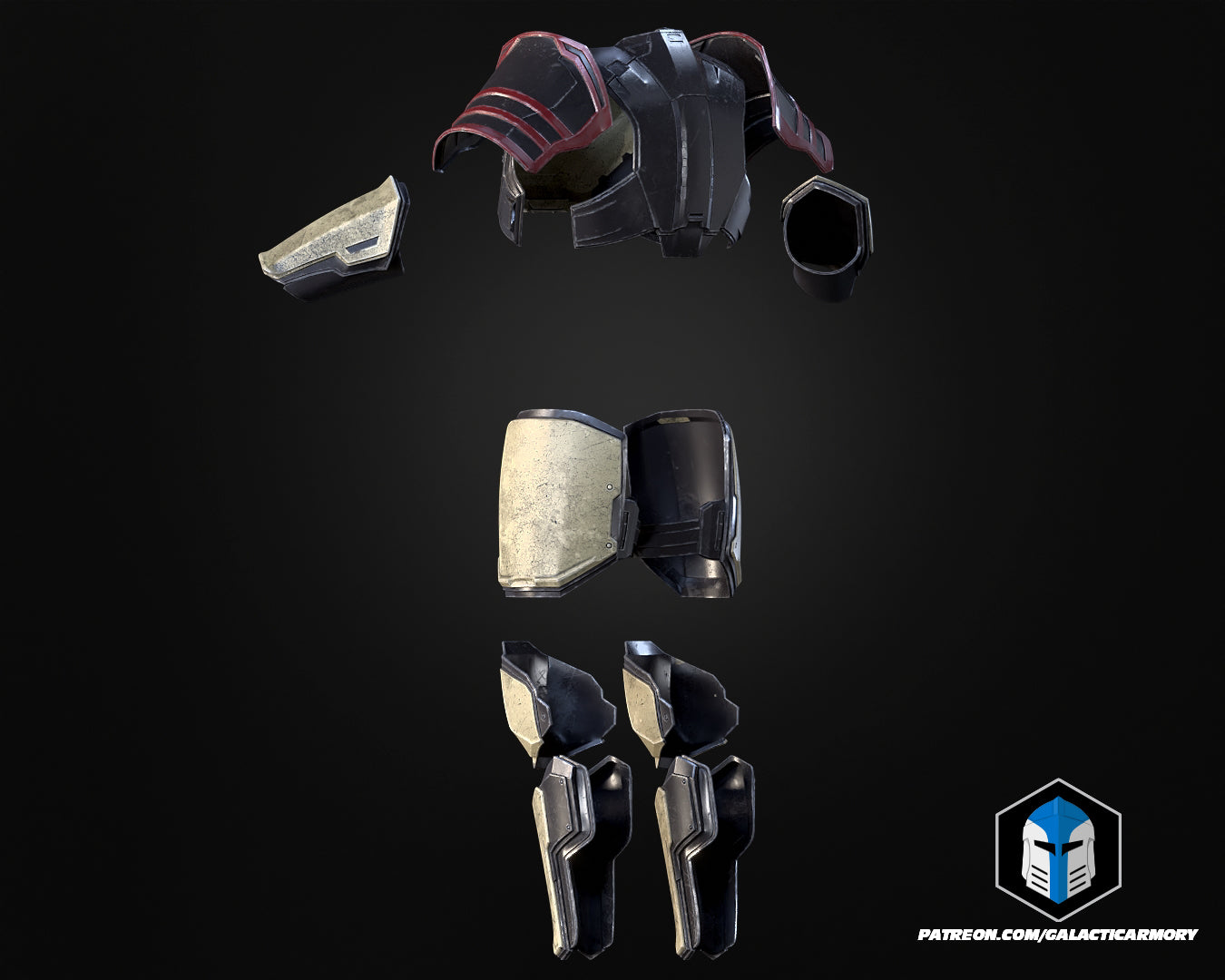 Helldivers 2 Helmet and Armor - Champion of the People - 3D Print Files