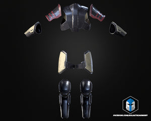 Helldivers 2 Helmet and Armor - Champion of the People - 3D Print Files