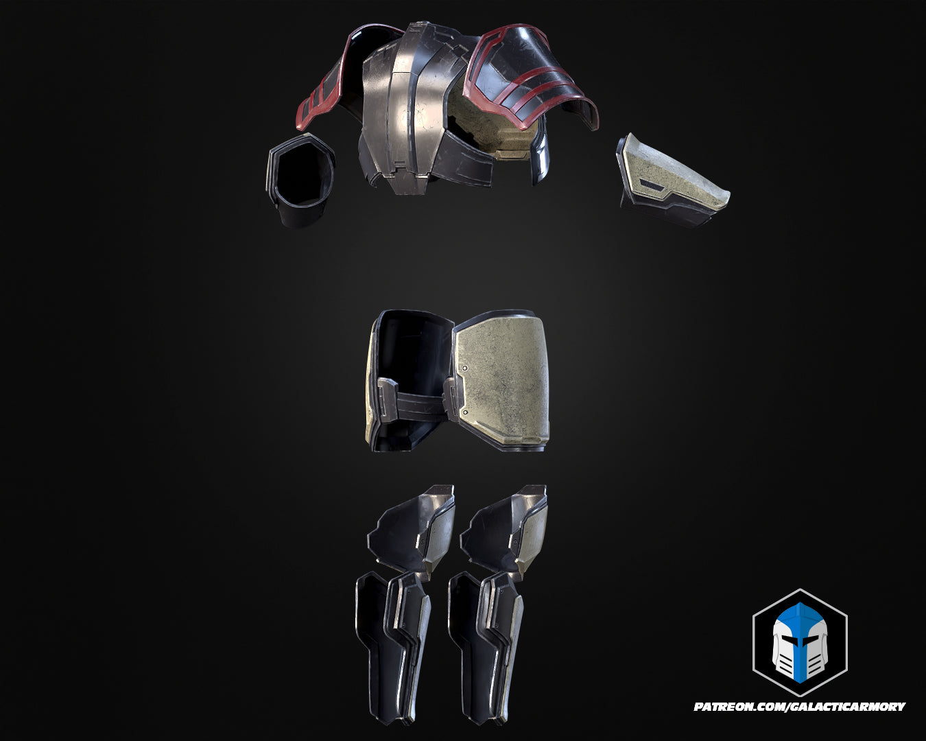 Helldivers 2 Helmet and Armor - Champion of the People - 3D Print Files