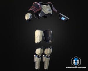 Helldivers 2 Helmet and Armor - Champion of the People - 3D Print Files