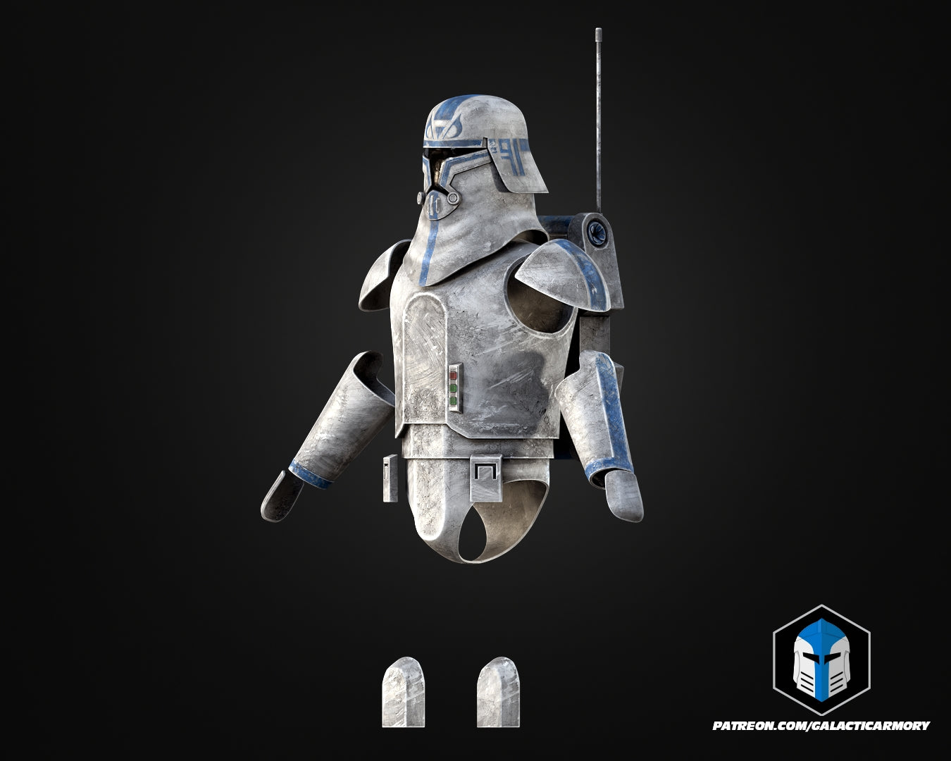 Animated Cold Assault Trooper Helmet and Armor - 3D Print Files