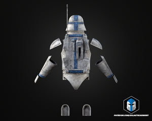 Animated Cold Assault Trooper Helmet and Armor - 3D Print Files